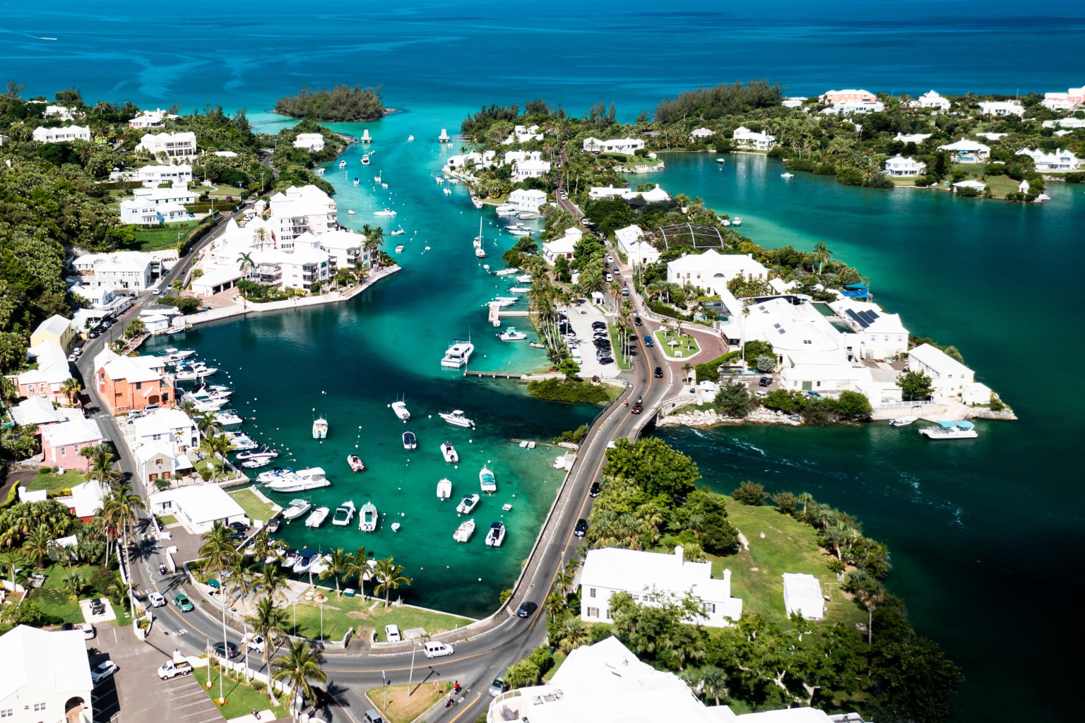 Drone Photography of Bermuda Landscapes and Ocean
